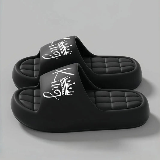 New Casual Innovative Design Women's Shoes Eva Soft Sole Lightweight Home Slippers High Quality Exclusive Brand Slippers