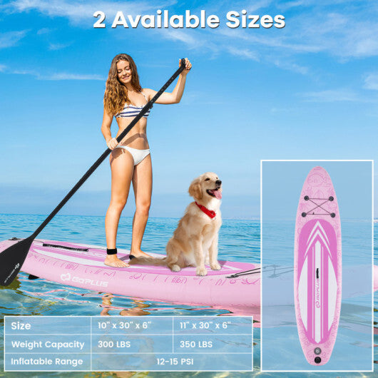 Inflatable Stand-Up Paddle Board with Superior Maneuverability and Stability