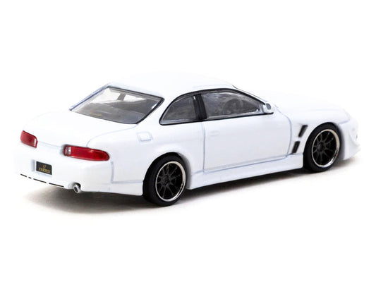 Toyota VERTEX Soarer JZZ30 RHD (Right Hand Drive) White Metallic "Global64" Series 1/64 Diecast Model Car by Tarmac Works