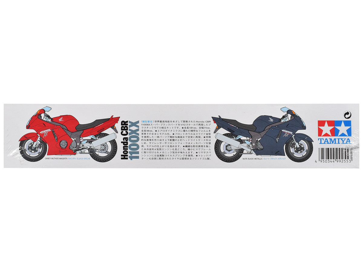 Model Kit Honda CBR 1100XX Motorcycle 1/12 Scale Model by Tamiya