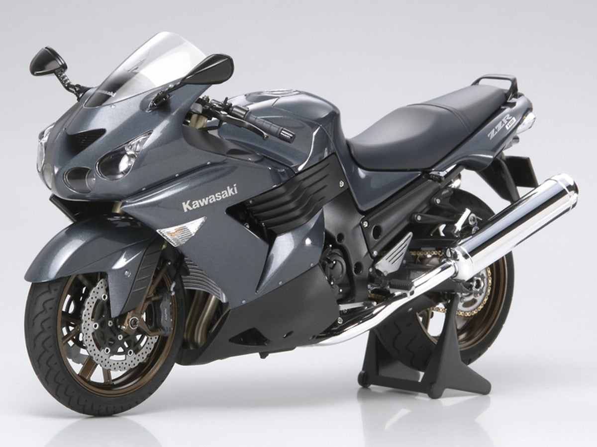 Model Kit Kawasaki ZZR 1400 Motorcycle 1/12 Scale Model by Tamiya