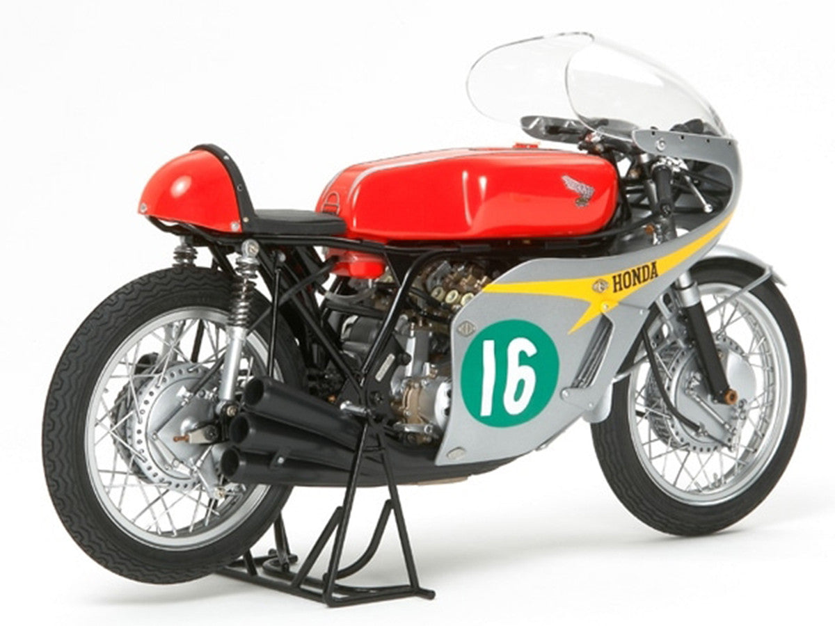 Model Kit Honda RC166 GP Racer Motorcycle 1/12 Scale Model by Tamiya