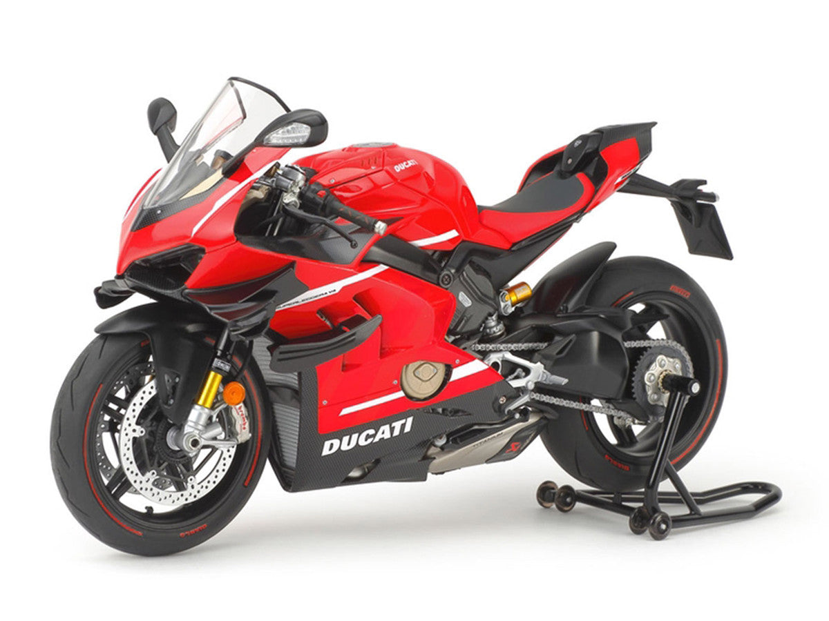 Model Kit Ducati Superleggera V4 Motorcycle 1/12 Scale Model by Tamiya