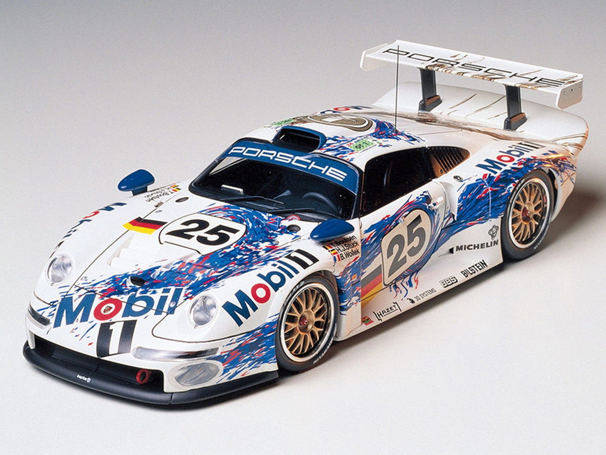 Model Kit Porsche 911 GT1 "24 Hours of Le Mans" (1996) 1/24 Scale Model by Tamiya