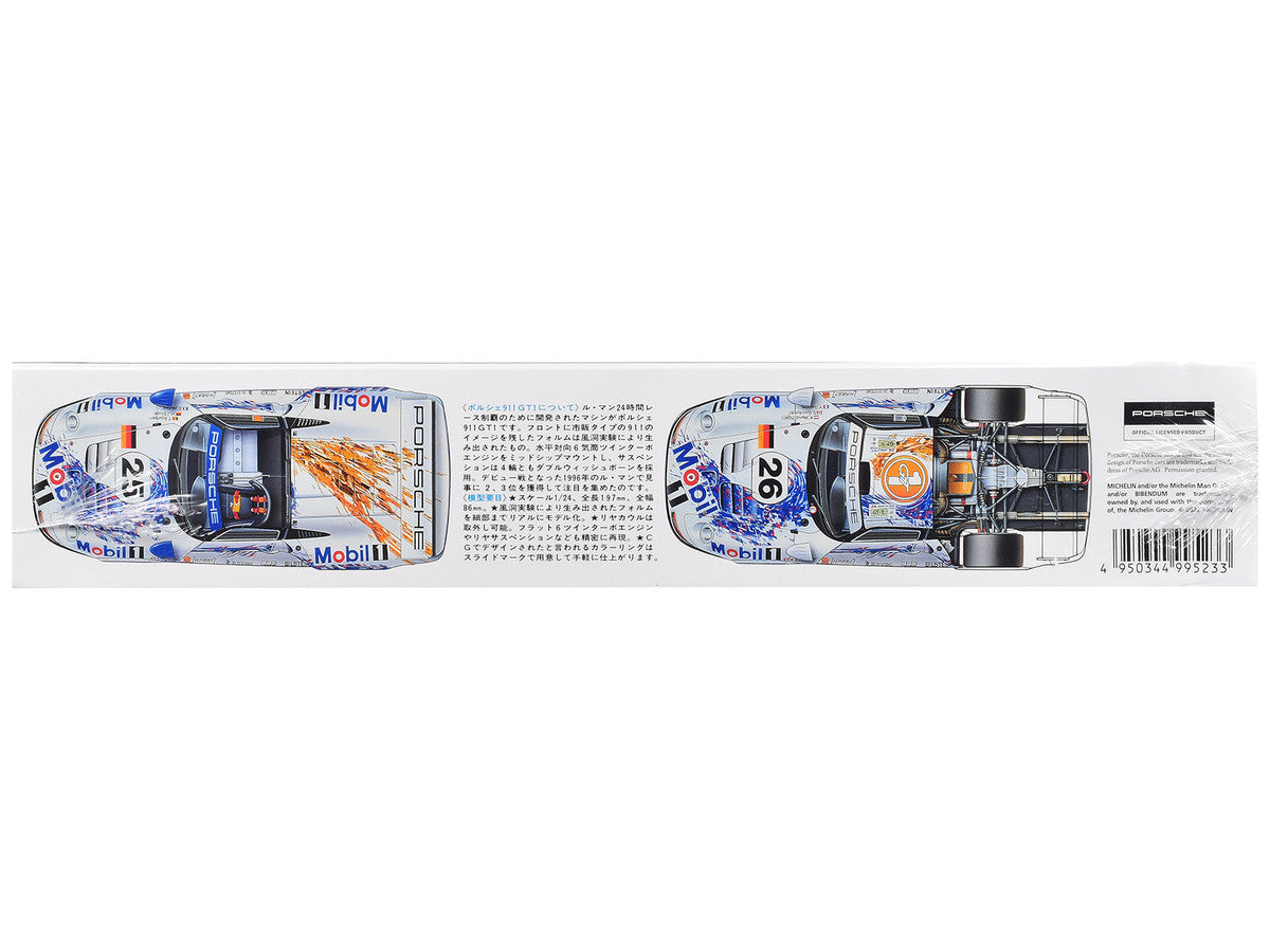Model Kit Porsche 911 GT1 "24 Hours of Le Mans" (1996) 1/24 Scale Model by Tamiya