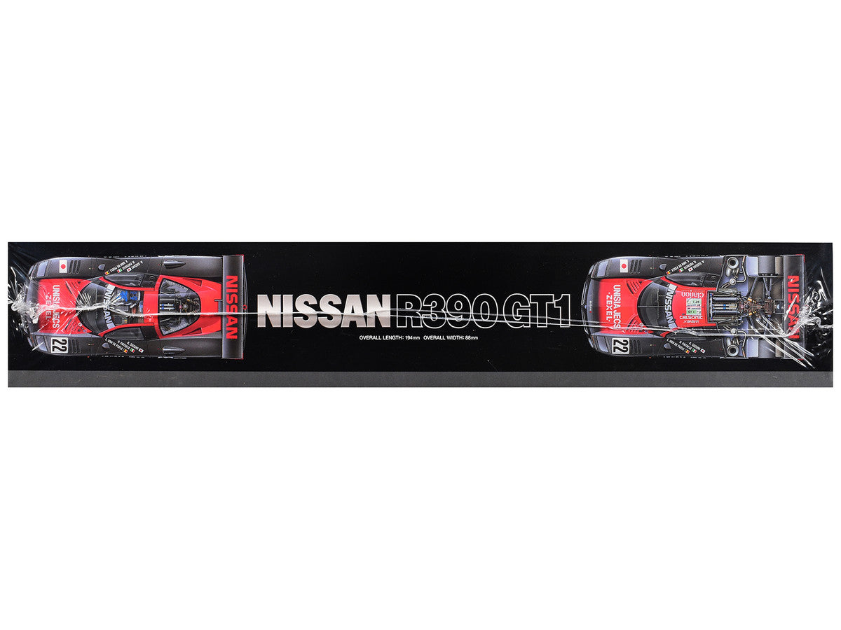Model Kit Nissan R390 GT1 "24 Hours of Le Mans" (1997) 1/24 Scale Model by Tamiya