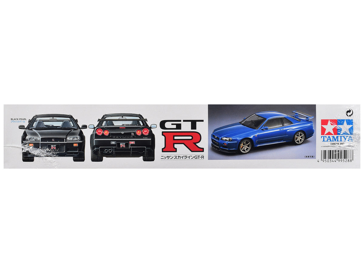 Model Kit Nissan Skyline GT-R V-Spec (R34) 1/24 Scale Model by Tamiya