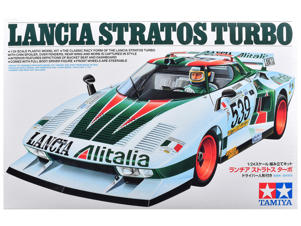 Model Kit Lancia Stratos Turbo 1/24 Scale Model by Tamiya