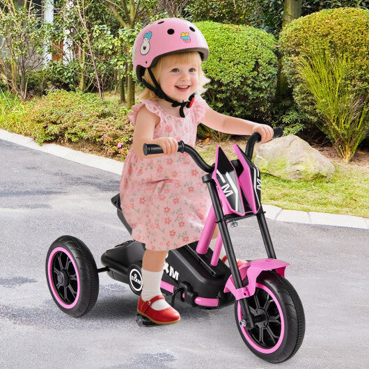 Kids Tricycle 3-Wheel Toddler Bike with Foot Pedals Forward Backward-Green