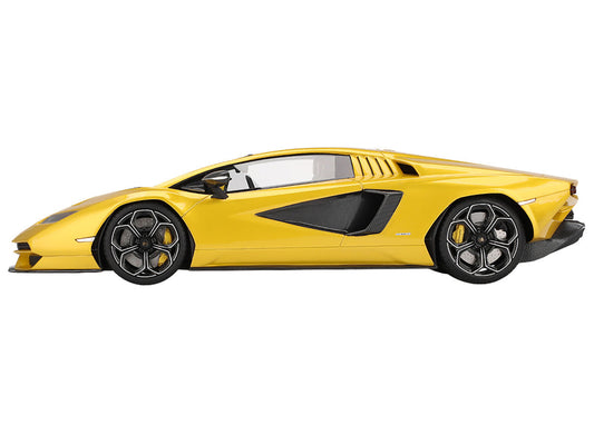 Lamborghini Countach LPI 800-4 New Giallo Orion Gold Metallic 1/18 Model Car by Top Speed