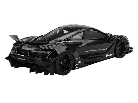 McLaren 720S "LB-Works" Black "Tokyo Auto Salon 2024" 1/18 Model Car by Top Speed