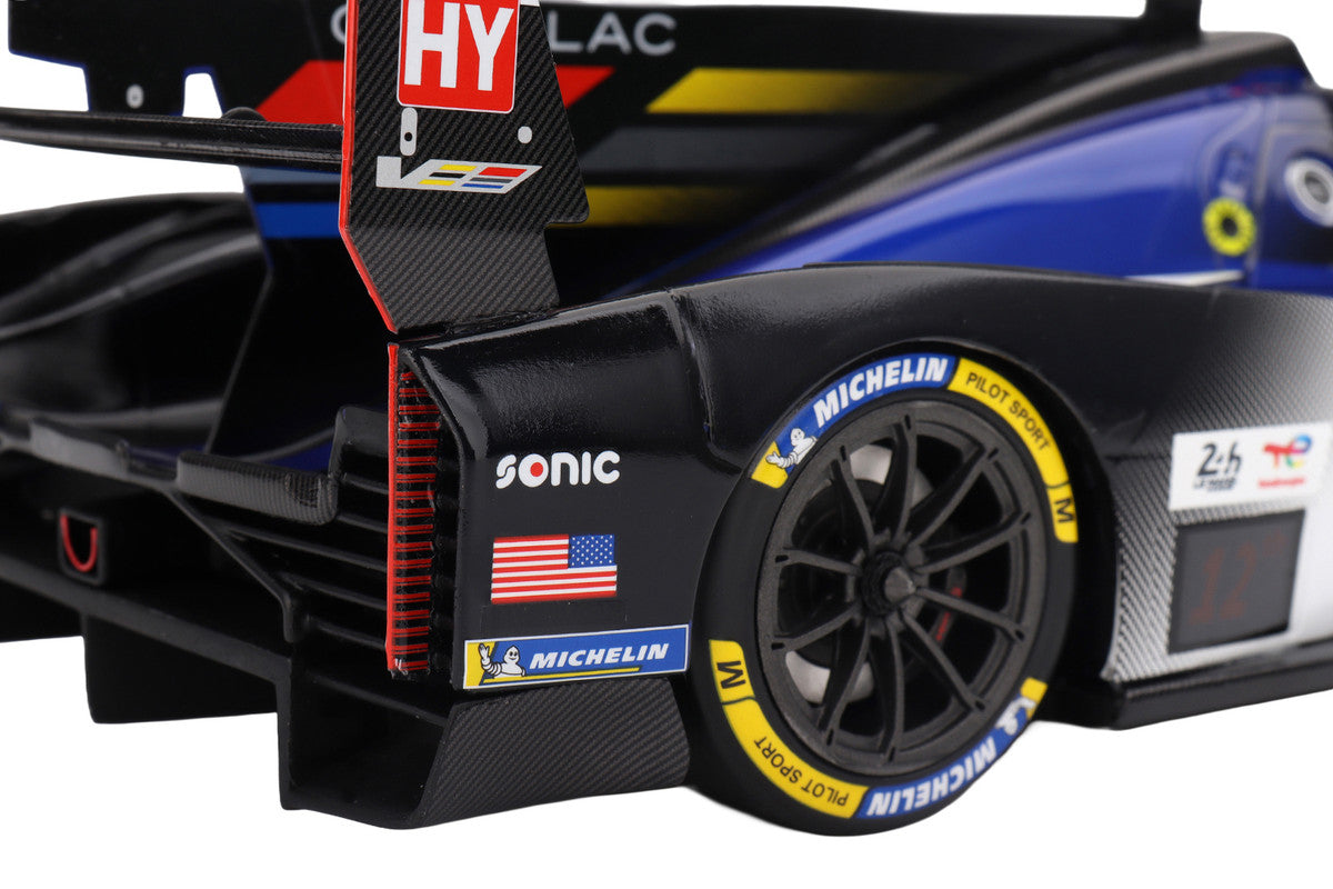 Cadillac V-Series.R #101 Filipe Albuquerque - Jordan Taylor - Ricky Taylor "Cadillac Wayne Taylor Racing" FIA WEC "24 Hours of Le Mans" (2025) 1/18 Model Car by Top Speed