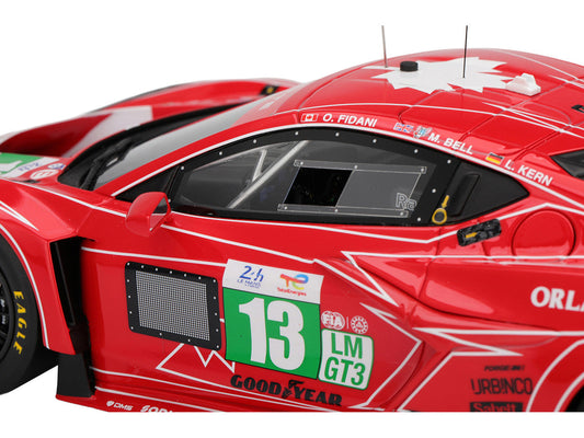 Chevrolet Corvette Z06 GT3.R #13 Matt Bell - Orey Fidani - Lars Kern "AWA Racing" "24 Hours of Le Mans" (2025) 1/18 Model Car by Top Speed
