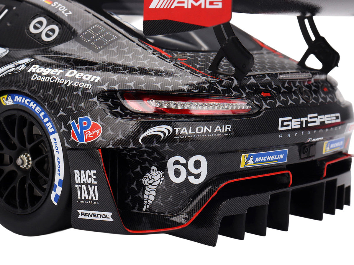 Mercedes-AMG GT3 EVO #69 Anthony Bartone - Maxime Martin - Fabian Schiller - Luca Stolz "GetSpeed" IMSA "24 Hours of Daytona" (2025) 1/18 Model Car by Top Speed