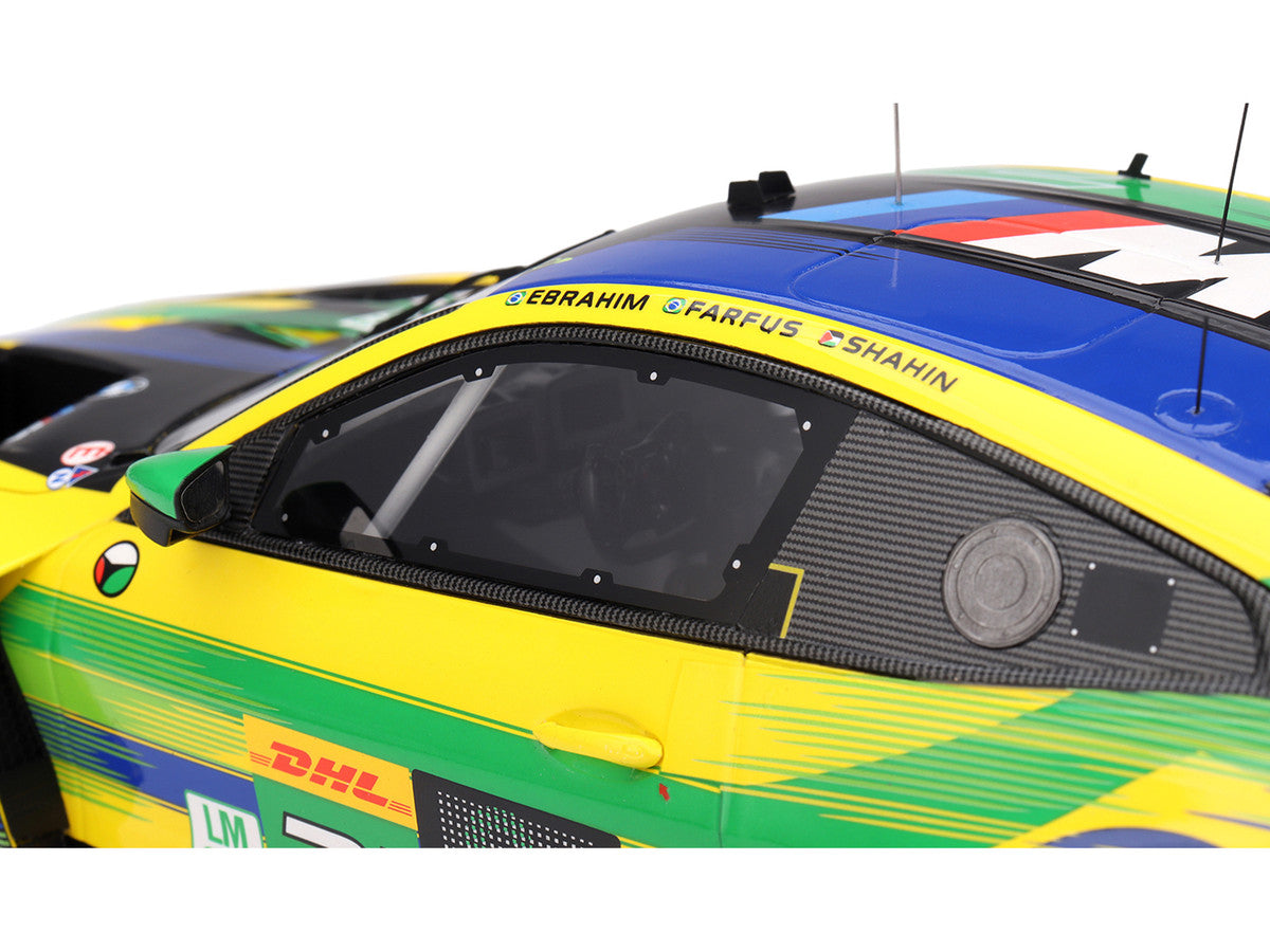 BMW M4 GT3 EVO #31 Pedro Ebrahim - Augusto Farfus - Yasser Shahin "The Bend Team WRT" WEC "6 Hours of Sao Paulo" (2025) 1/18 Model Car by Top Speed