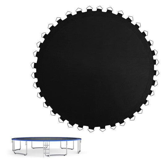 High-Elastic PP Replacement Jumping Mat-12 ft - Color: Black - Size: 12 ft