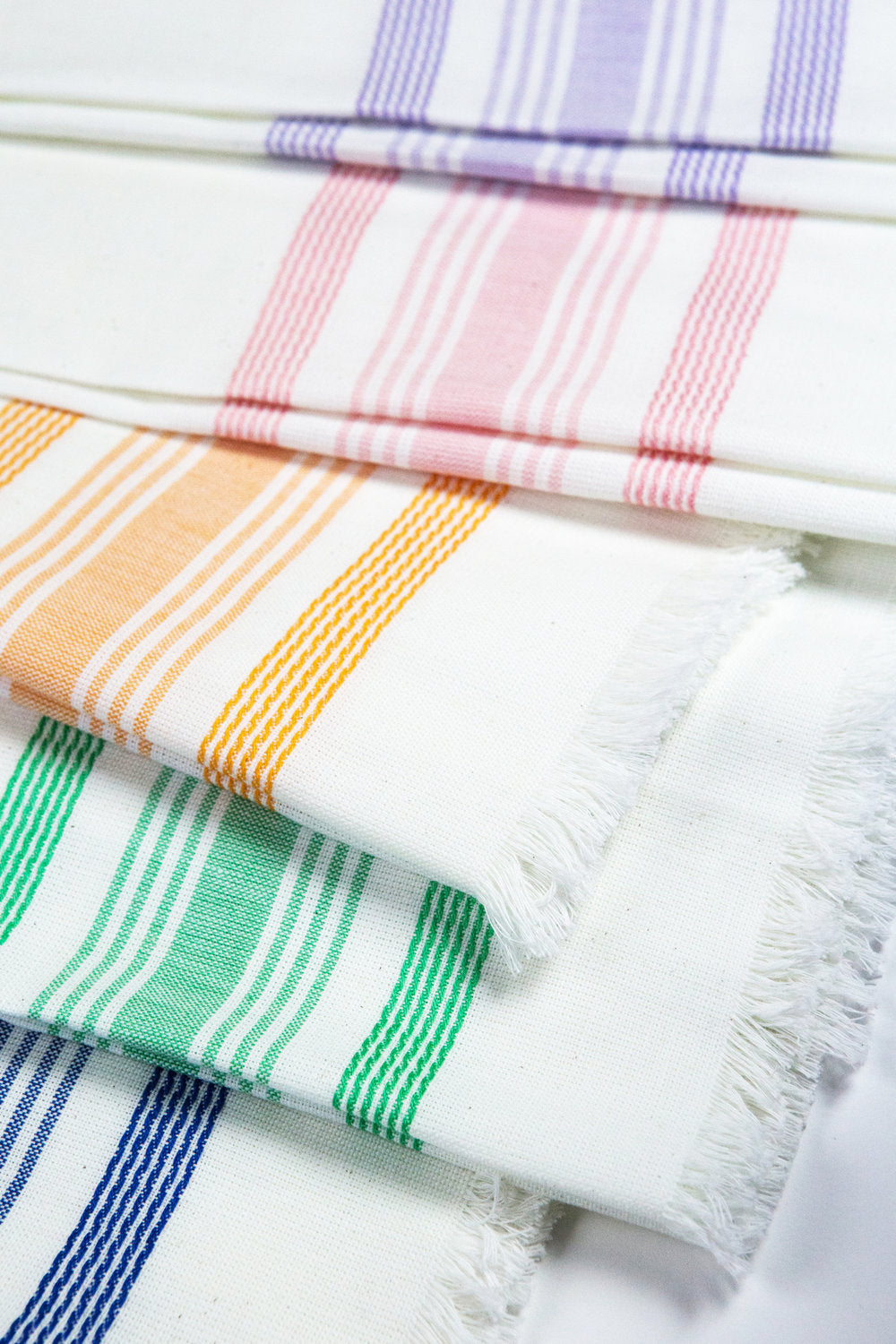 White &amp; Blue Kitchen Towel