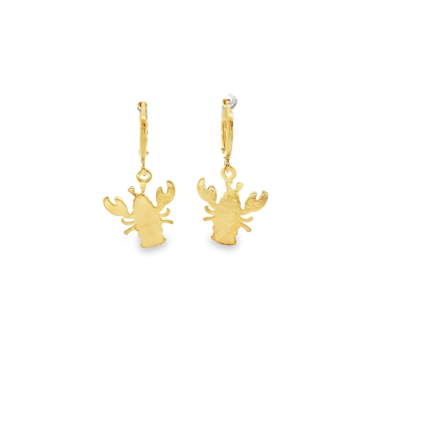 Dangling earrings with marine life pendants –lobster,crab, fish and turtle (K64A-K66A-K67A-K69A)