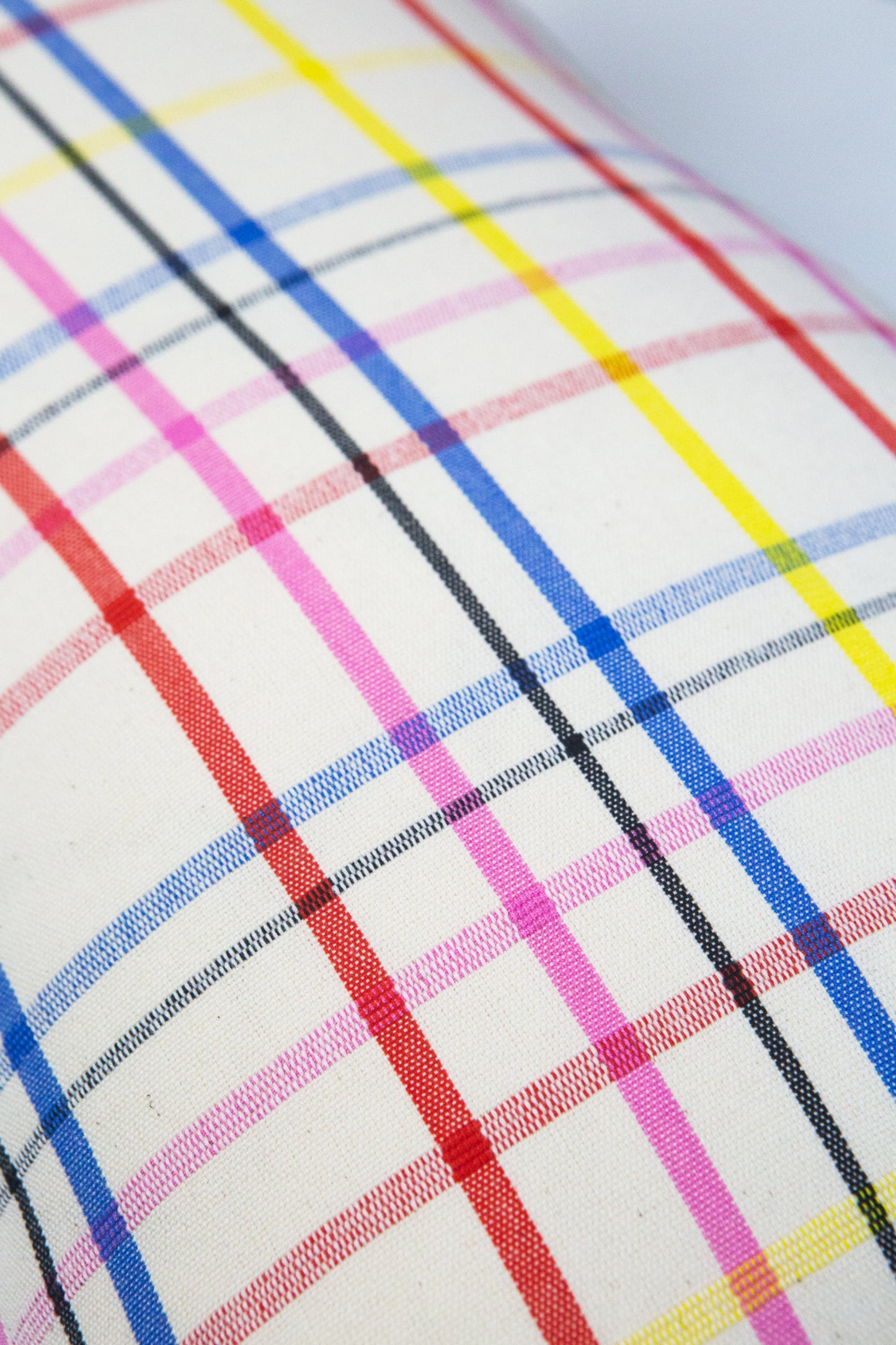 Vera Plaid Square Pillow