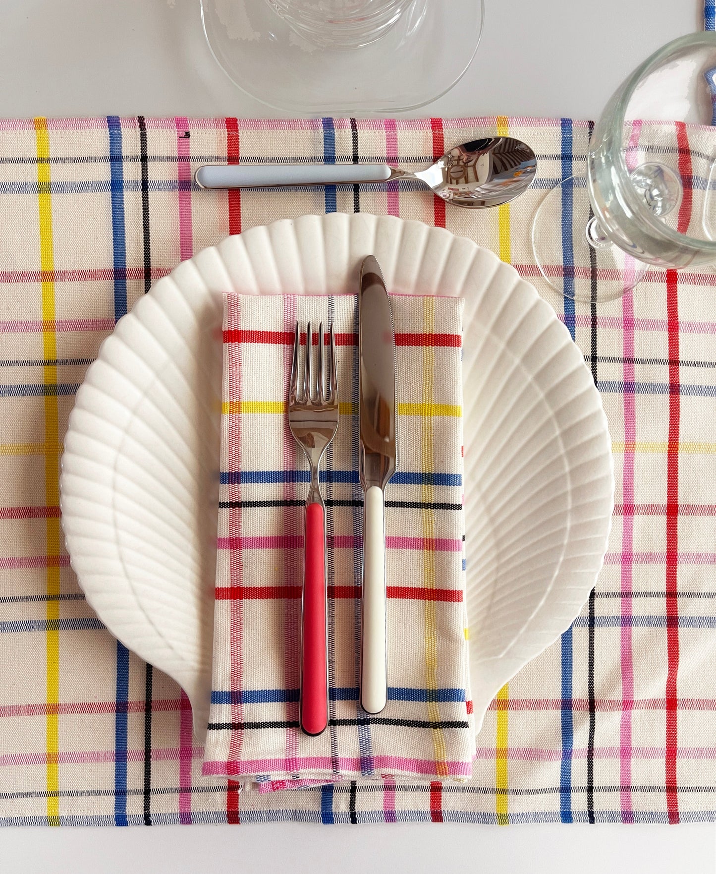 Vera Plaid Napkins