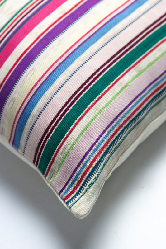 Vintage Luna Striped Pillow