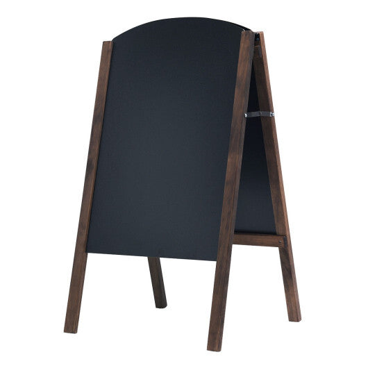 31.5" Wood A-Frame Chalkboard Menu Sign Board Sidewalk Wedding Signage