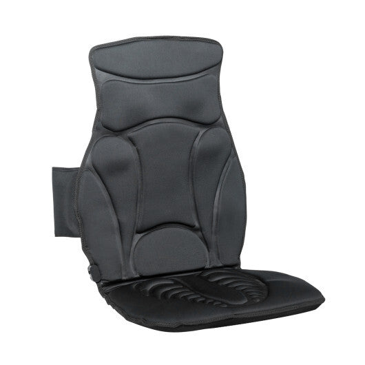 Vibration Massage Seat Cushion Car 10 Vibration Motors Seat Back Massager