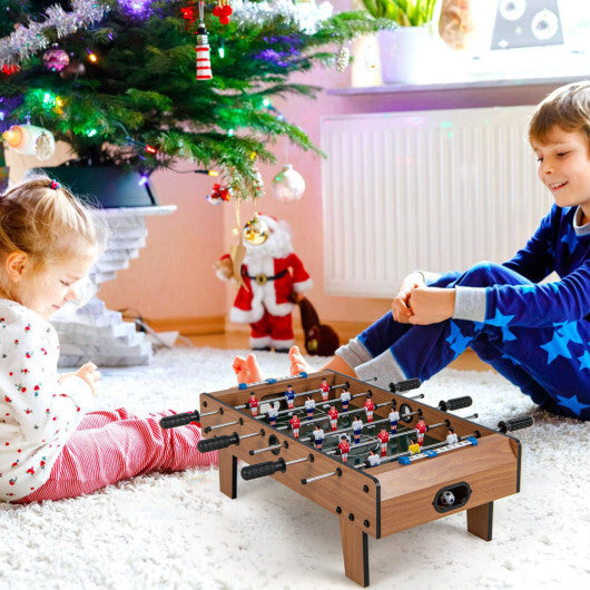 Costway 27 Inch Foosball Table Mini Tabletop Soccer Game