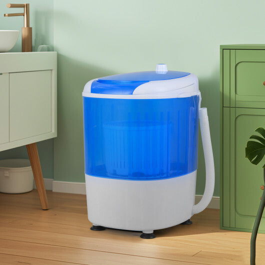 5.5 lbs Portable Semi Auto Washing Machine for Small Space