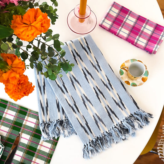 Xela Blue Kitchen Towel