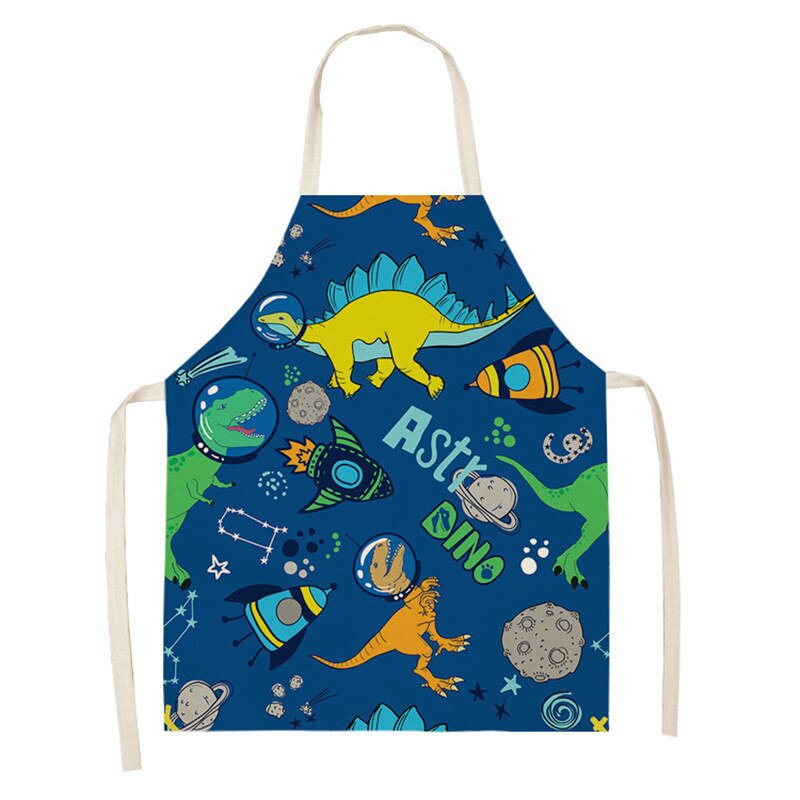 Cotton And Linen Kitchen Household Daily Use Sleeveless Coverall