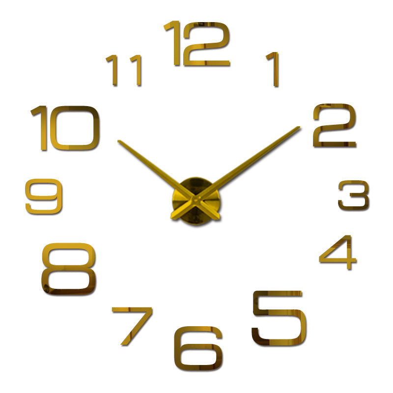 Creative Wall Sticker Decoration DIY Acrylic Clock