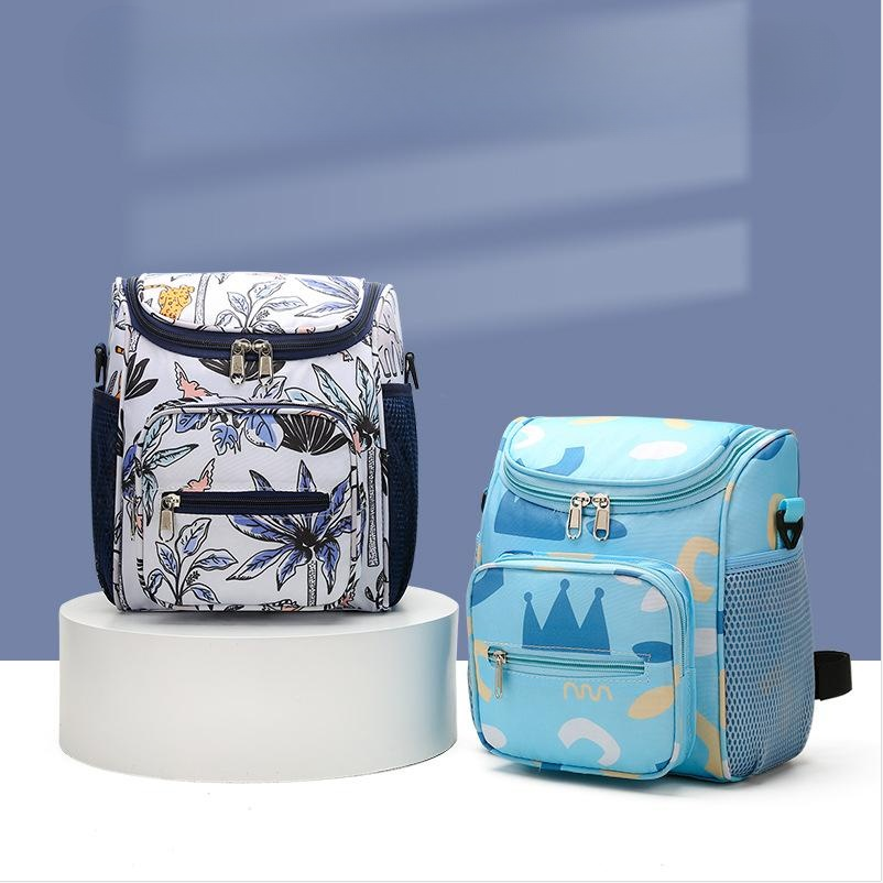Stylish Portable Storage Bag for Mother and Baby Stroller