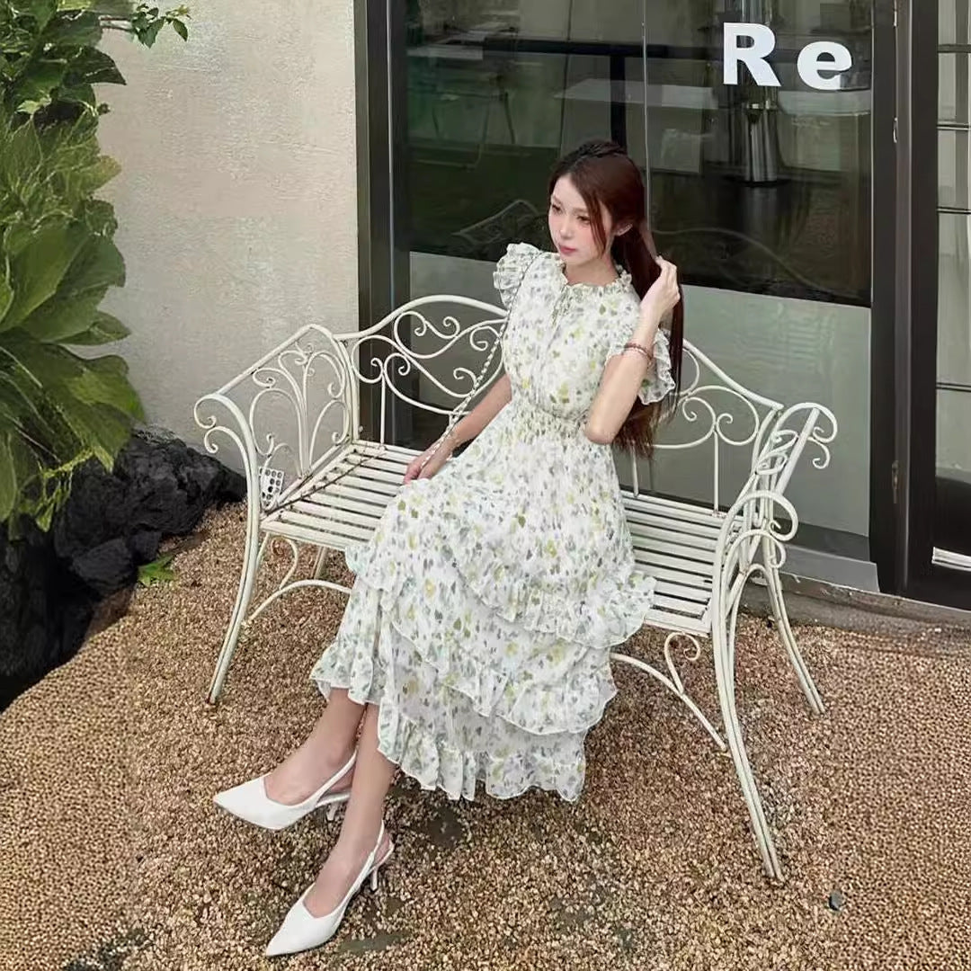 Women's Floral Jumpsuit Skirt
