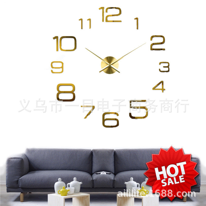 Creative Wall Sticker Decoration DIY Acrylic Clock