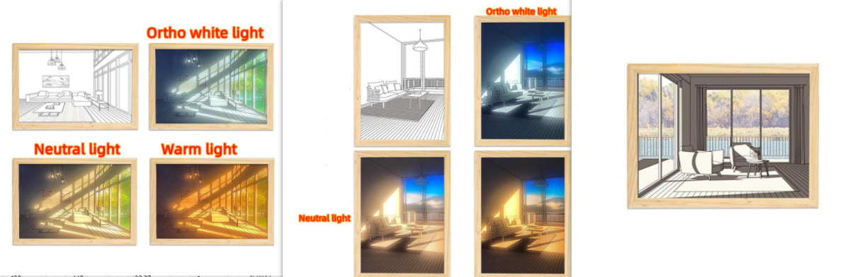 Illuminated Picture LED