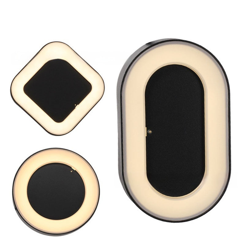 Outdoor Creative Lamp Round And Square Waterproof Wall Hanging