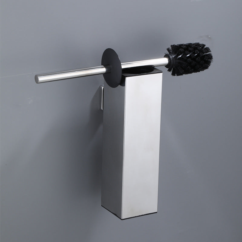 Stainless Steel Floor Toilet Brush Toilet Cleaning Brush Suit