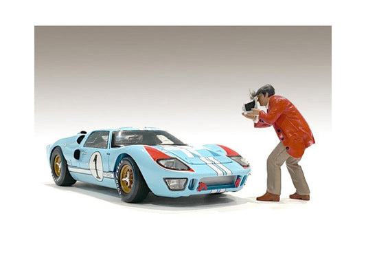 "Race Day 1" Figurine III for 1/18 Scale Models by American Diorama