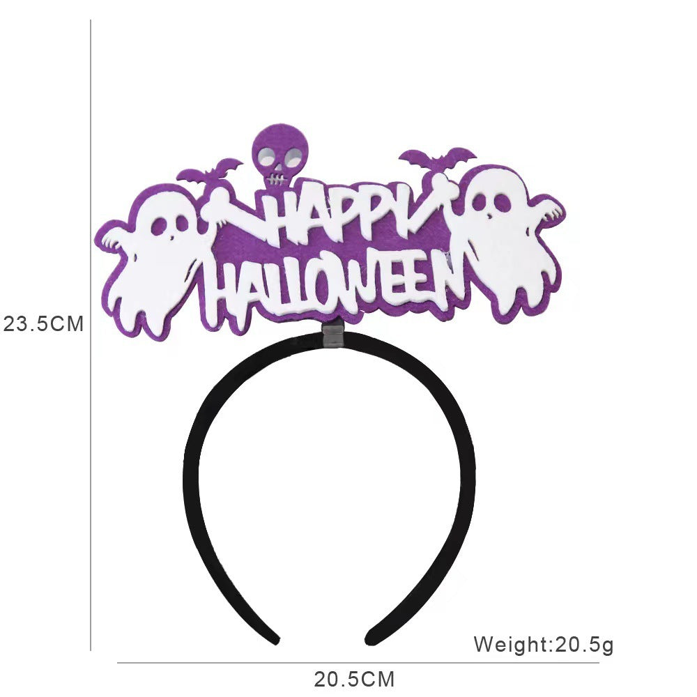 Halloween Decorations Felt Headband Holiday Party Supplies