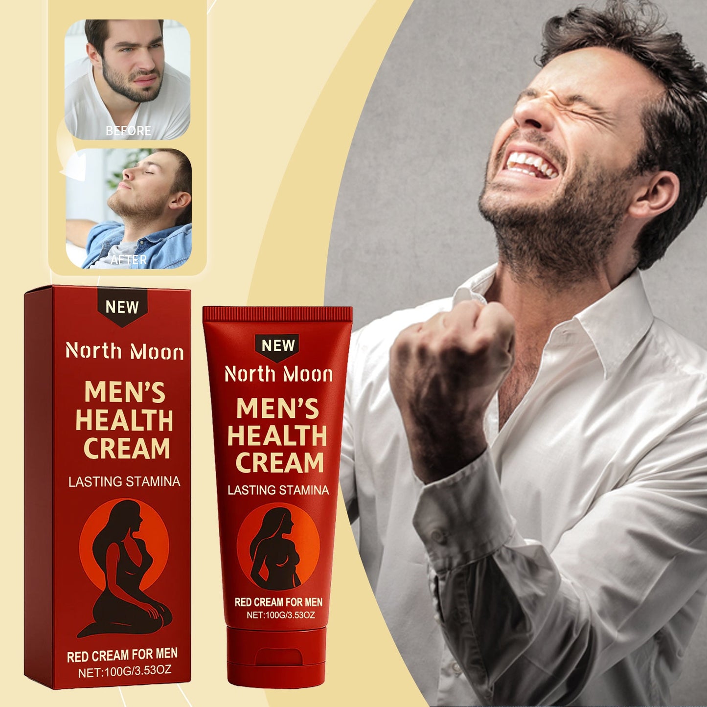 North Moon Men's Care Cream
