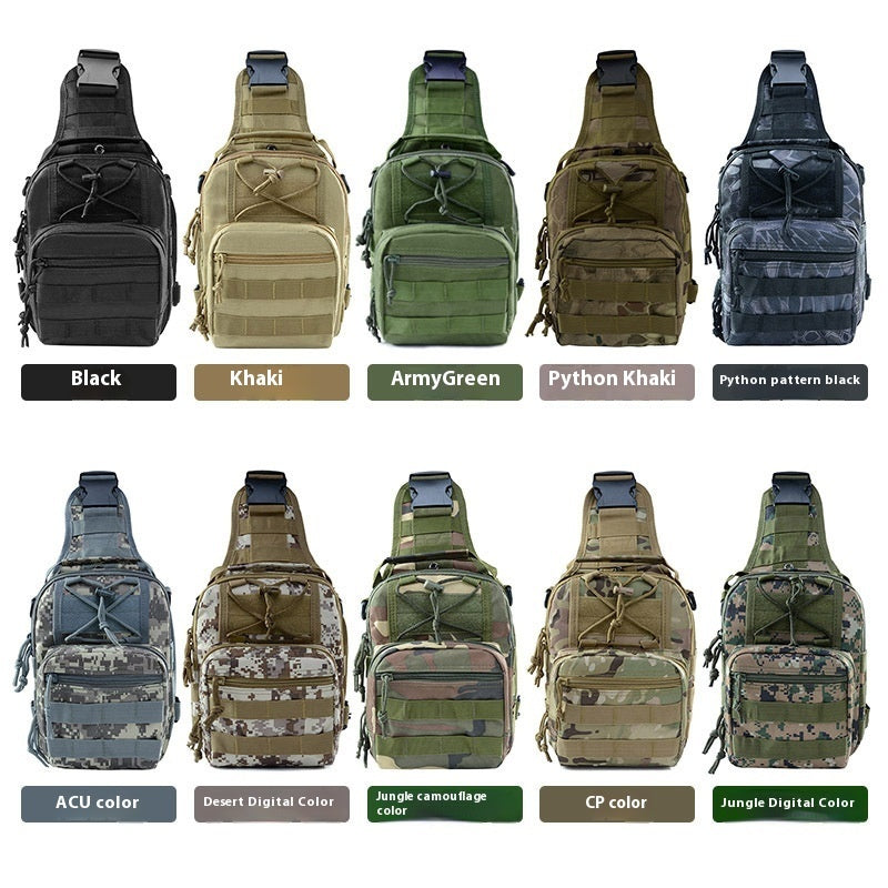 Men's Oxford Cloth Camouflage Waterproof Shoulder Messenger Bag
