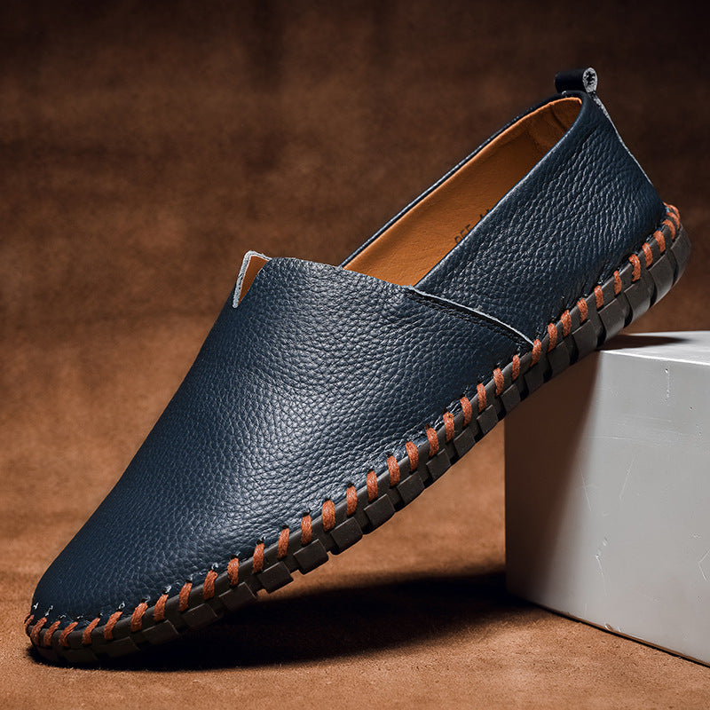 Men's Gommino Layer Leather Slip-on