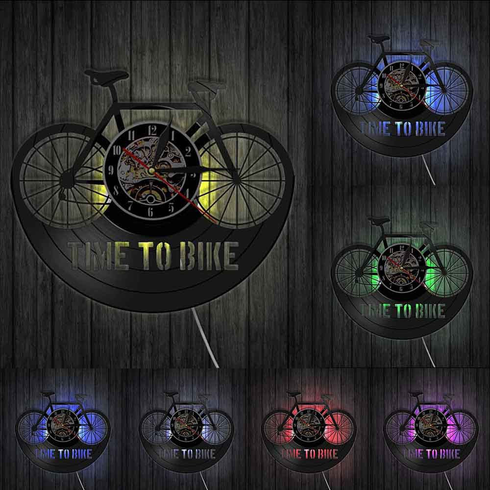 Vinyl Record Wall Clock Creative Retro Nostalgia