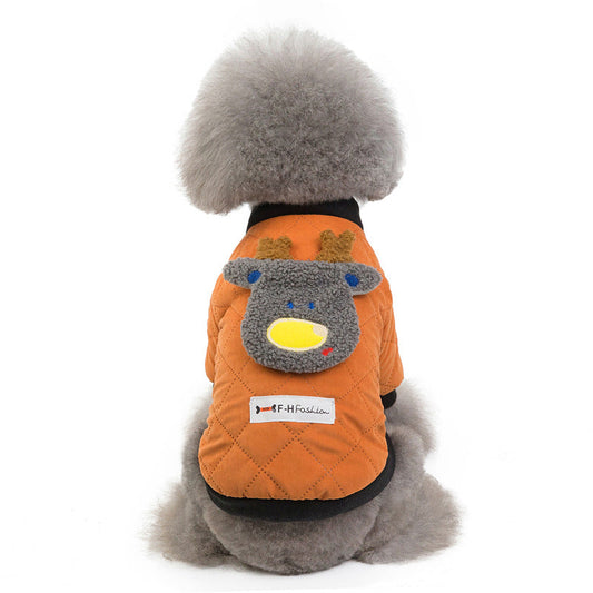 Cute Winter Padded Jacket for Dogs