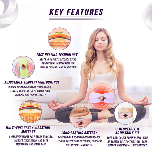 Electric Warming Belt Wellness Heating Pad