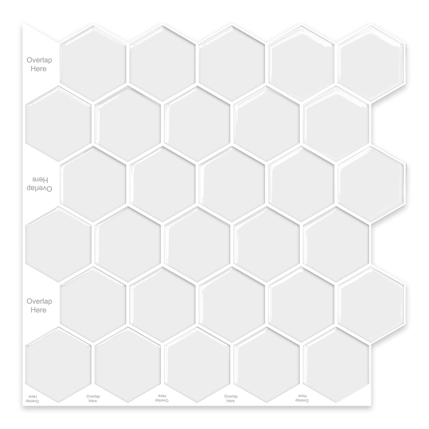 3D Self-adhesive Crystal Epoxy Wall Stickers For Kitchen Decor