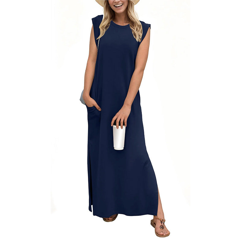 2026 Hot Selling Women's Summer Casual Loose Long Dress