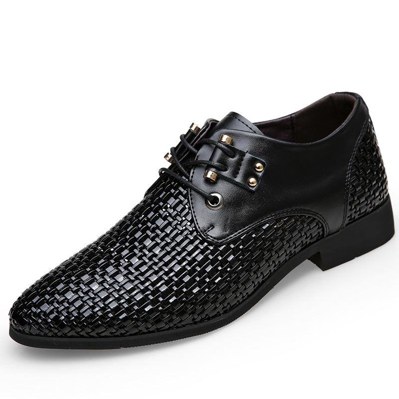 Hollow Men's Leather Shoes