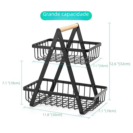 Nordic Iron Fruit Basket